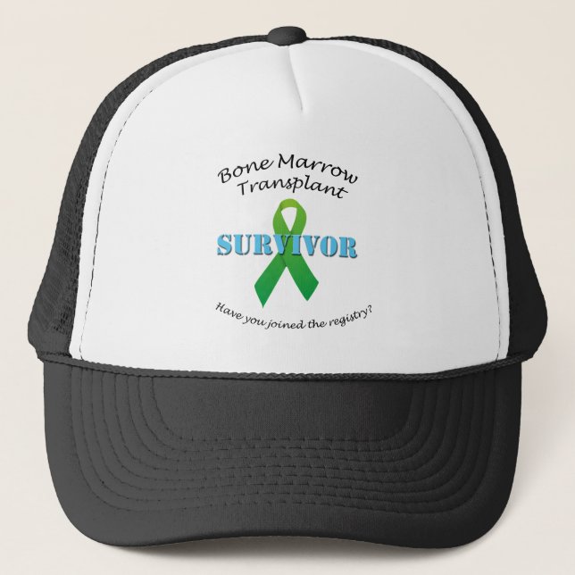 Bone Marrow Transplant Survivor Trucker Hat (Front)
