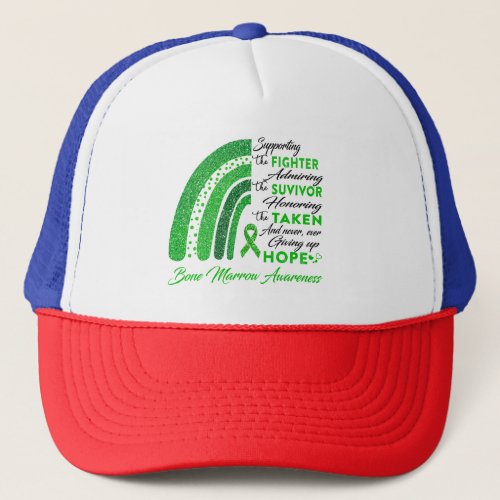 Bone Marrow Warrior Supporting Fighter Trucker Hat