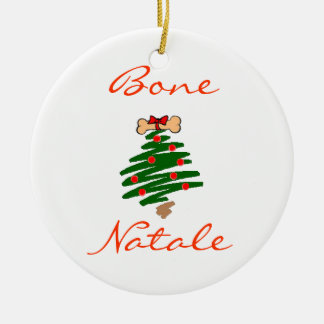 Bone Natale Ceramic Ornament
