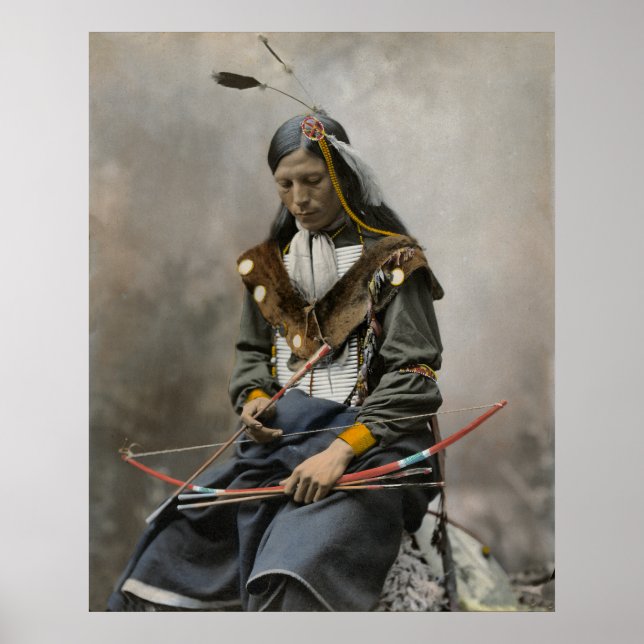 Bone Necklace, Council Chief 1899 Poster (Front)