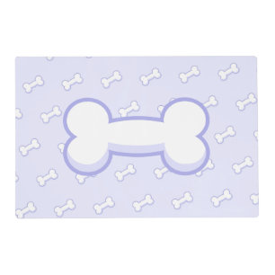 Bone Pattern   Dog Placemat