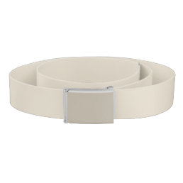 Bone (solid color) belt