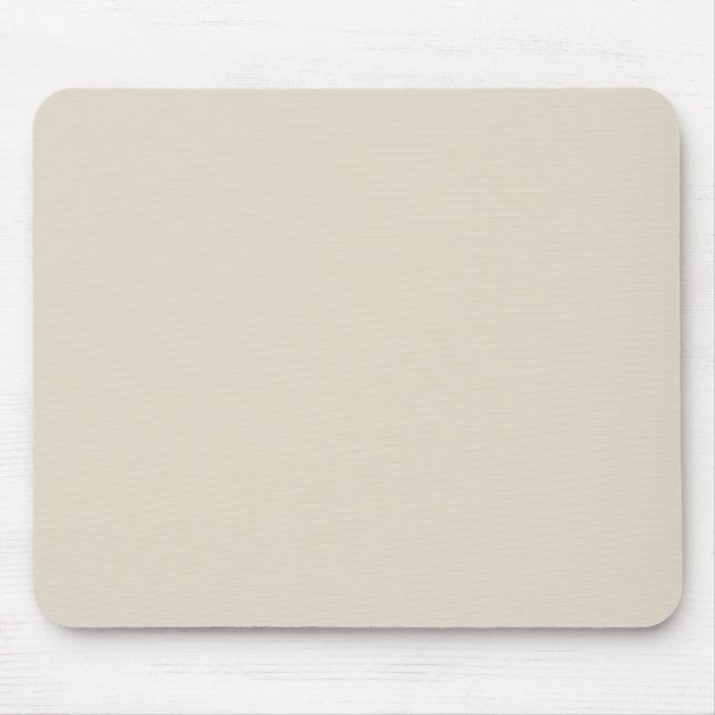 Bone (solid color) mouse pad (Front)
