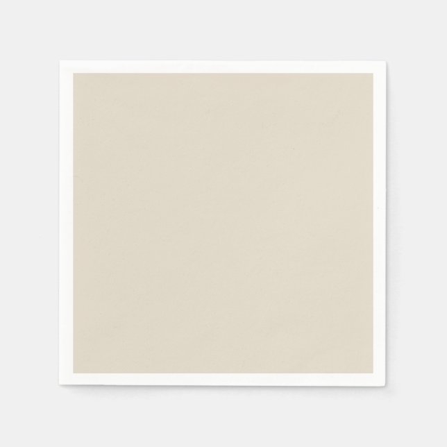 Bone (solid color) napkins (Front)