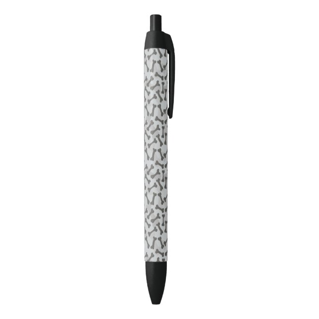 Bone Texture Pattern Greyscale Pen (Bottom (Vertical))