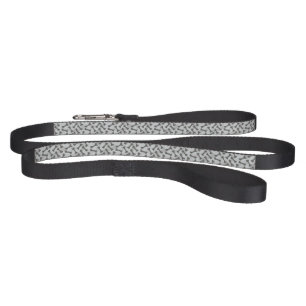 Bone Texture Pattern Greyscale Pet Leash