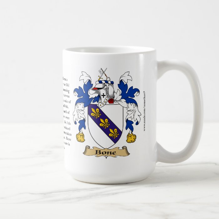 Bone, the Origin, the Meaning and the Crest Coffee Mug