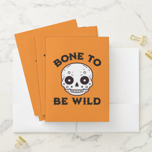 Bone to be wild pocket folder