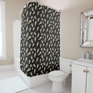 Bone to Heart Shower Curtain