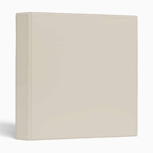 Bone White Avery Vinyl Binder