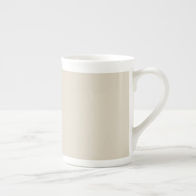 Bone White China Mug (Right)