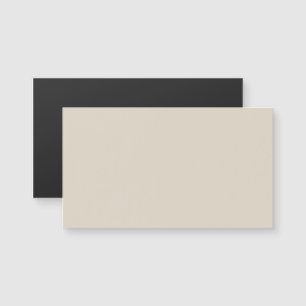 Bone White Magnetic Business Card