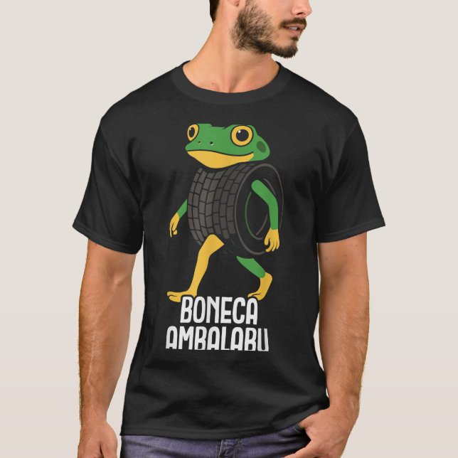 Boneca Ambalabu Italian Brainrot Funny Meme  T-Shirt (Front)