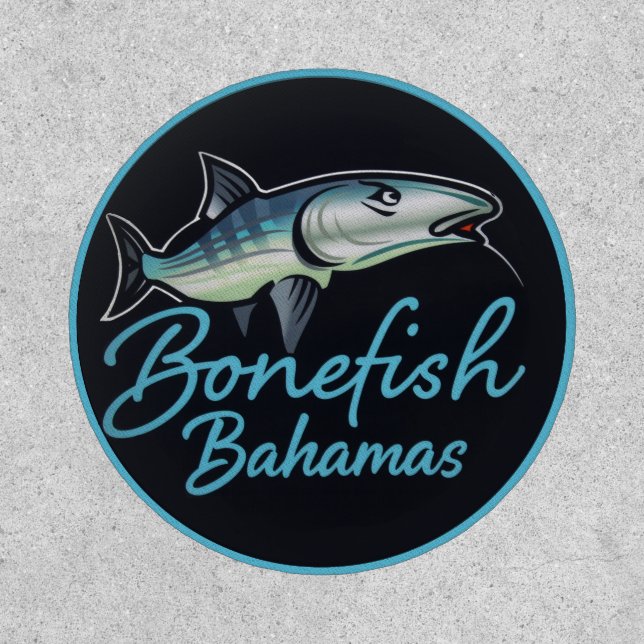 bonefish bahamas fishing patch (Front)