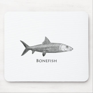 Bonefish Logo Mouse Pad