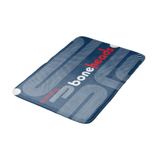 boneHeads™ logo BAUHS-2 Bath Mat