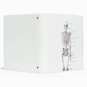 Bones 3 Ring Binder
