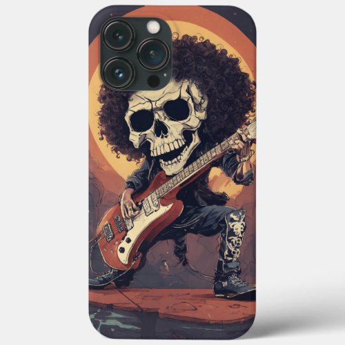 Bones and Beats Skeleton Rock iPhone Case iPhone 13 Pro Max Case