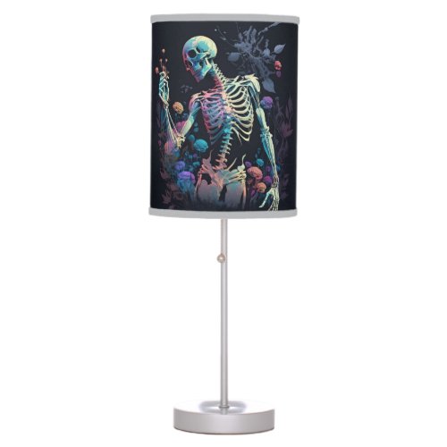 Bones and Flowers Table Lamp