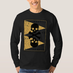 Bones and Skulls Pirate  1 T-Shirt