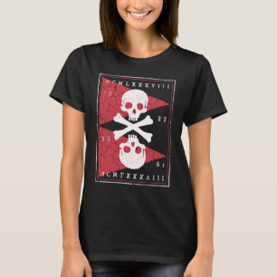 Bones and Skulls Pirate  1 T-Shirt