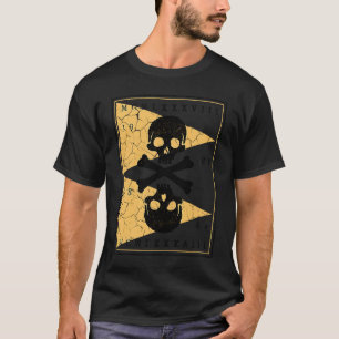 Bones and Skulls Pirate  1 T-Shirt