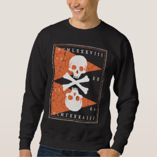 Bones and Skulls Pirate  2 Sweatshirt