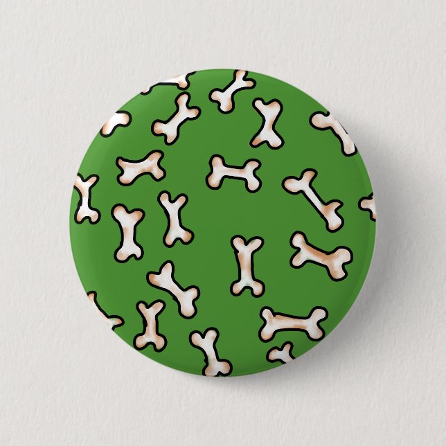 Bones Design Button (Front)