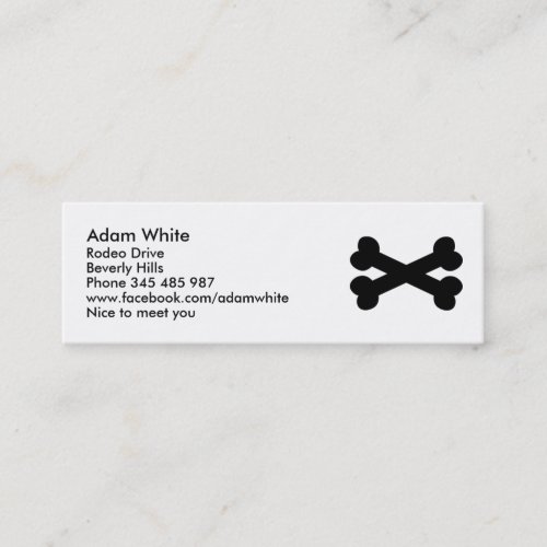 Bones Business Card