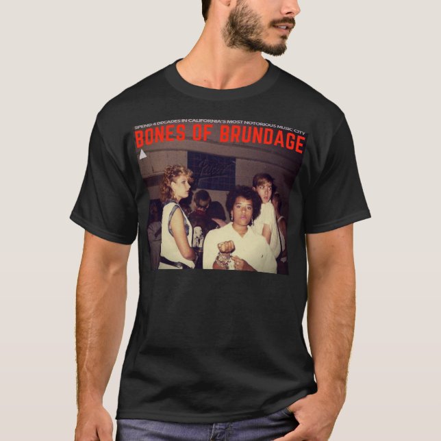 Bones of Brundage movie Merch: 01 80s Ladies T-Shirt (Front)