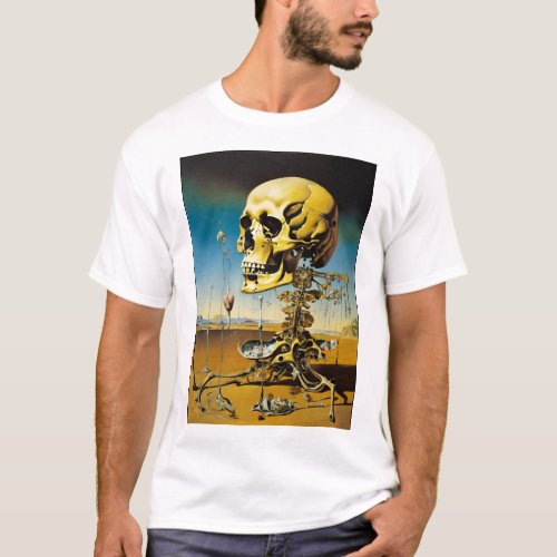 Bones Transfigured Salvadors Alchemical Artistr T_Shirt