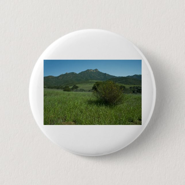 Boney Mouintain Pinback Button (Front)