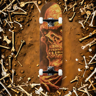 Boneyard Shredder: zombie skeleton  Skateboard