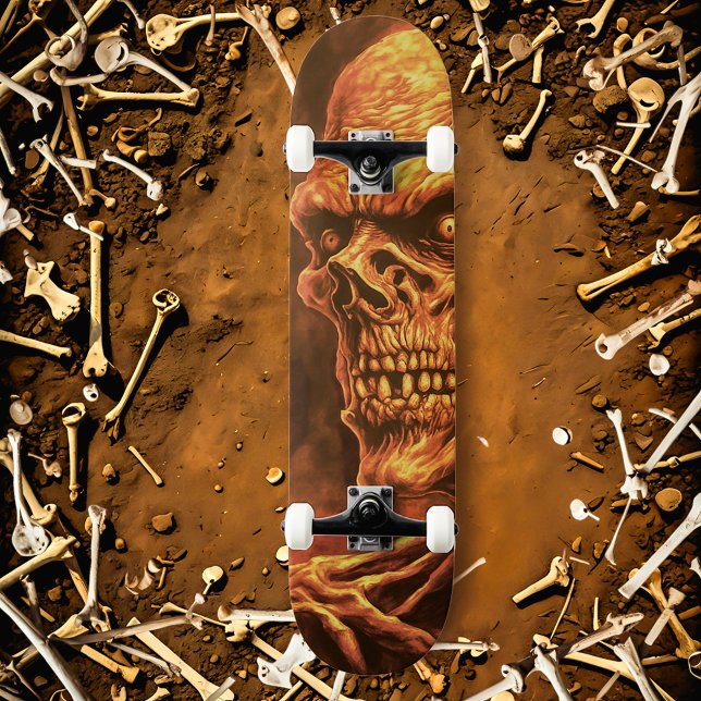 Boneyard Shredder: zombie skeleton  Skateboard (Creator Uploaded)