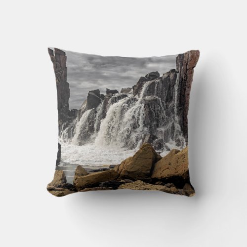 Boneyard Splash 1 Throw Pillow