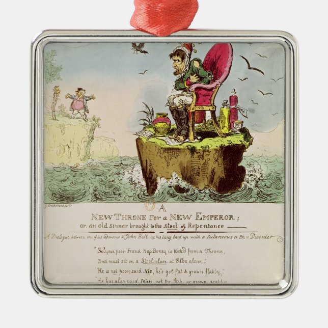 Boney's Elba Chair, published by S. Knight Metal Ornament (Front)