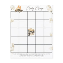 Bonfire Baby shower - Bingo game