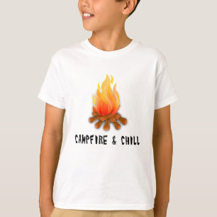 Bonfire Campfire and Chill T-Shirt