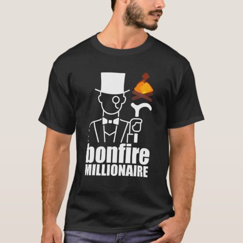 Bonfire Coin Cryptocurrency Bonfire Crypto Million T_Shirt