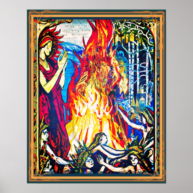 Bonfire & Faith Poster (Front)