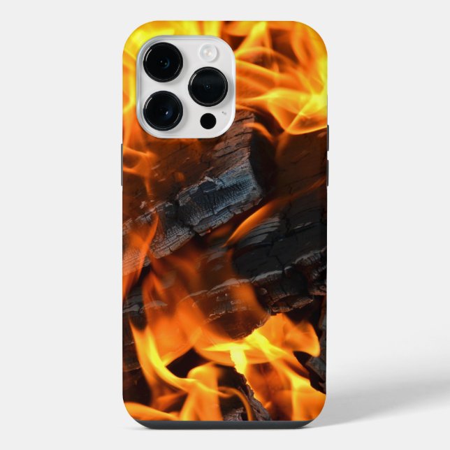 Bonfire Flames Iphone Case (Back)