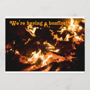 Bonfire invite