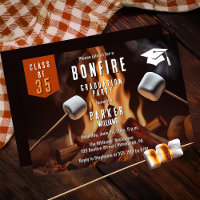 Bonfire Marshmallow Roast Graduation Party