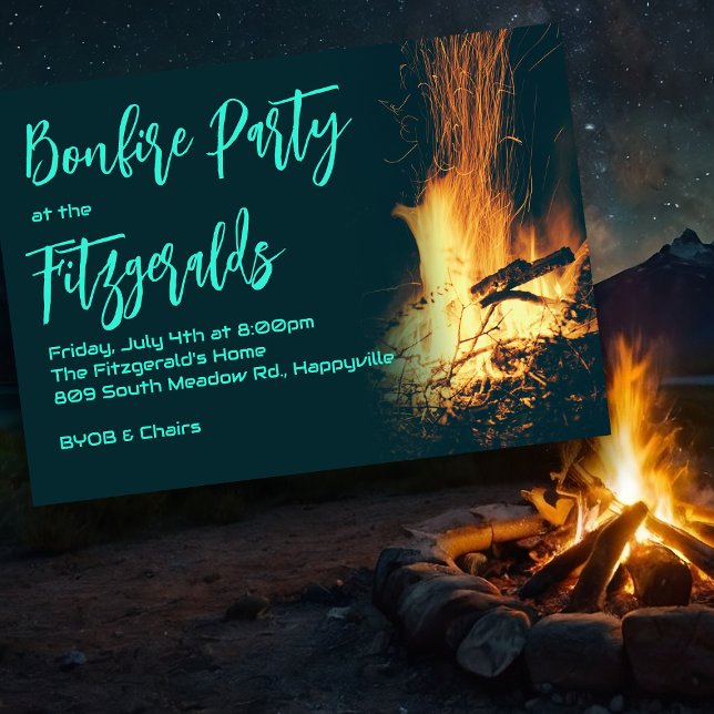 Bonfire Night Party Invitation (Creator Uploaded)