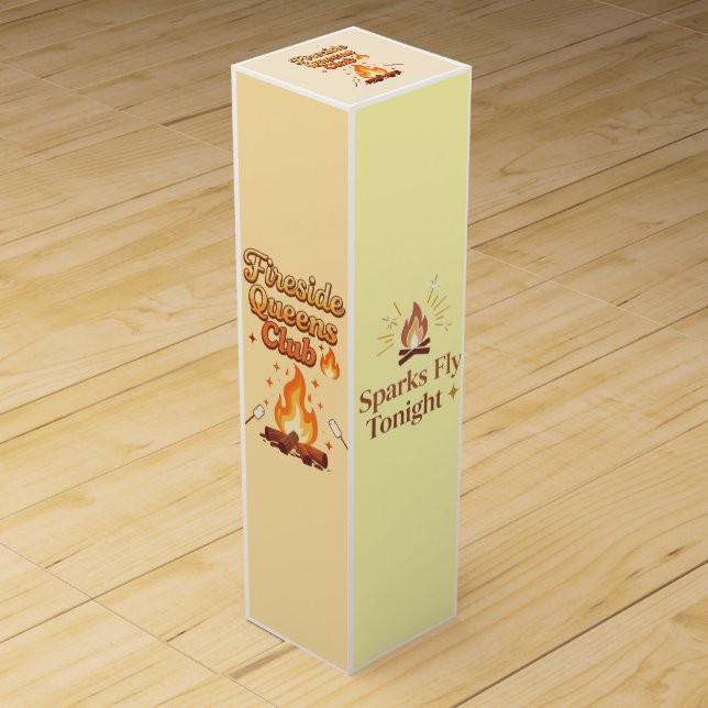 Bonfire Nights Wine Gift Box 🔥 (Front)