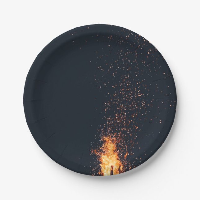 bonfire paper plates (Front)