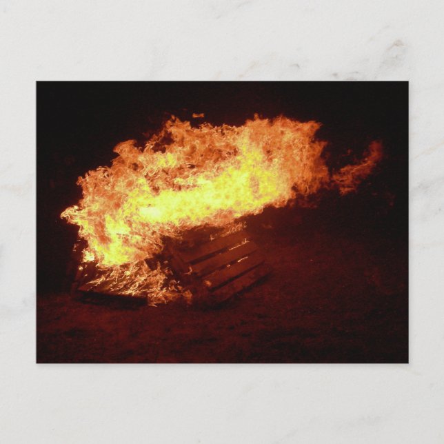 Bonfire Postcard (Front)