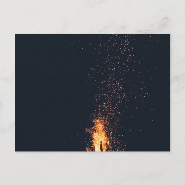 bonfire postcard (Front)