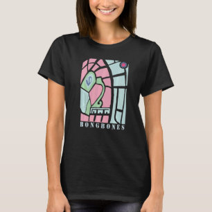 Bong Bones Pastel Colors Aztec Eagle T-Shirt