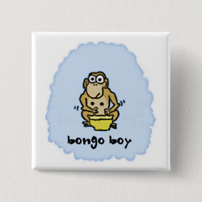 Bongo Boy Button (Front)